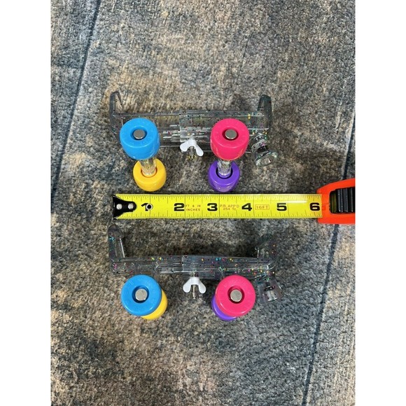 Build A Bear Rainbow Roller Skates For Stuffed Animals! - Picture 4 of 5